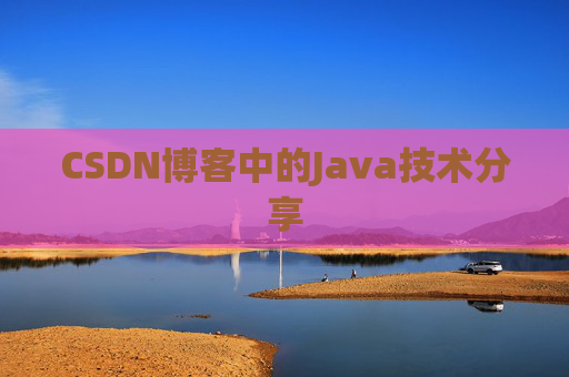 CSDN博客中的Java技术分享